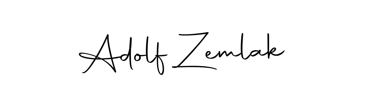 This is the best signature style for the Adolf Zemlak name. Also you like these signature font (Autography-DOLnW). Mix name signature. Adolf Zemlak signature style 10 images and pictures png