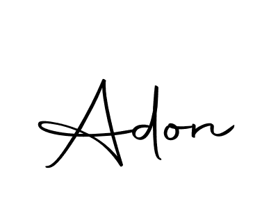 How to make Adon name signature. Use Autography-DOLnW style for creating short signs online. This is the latest handwritten sign. Adon signature style 10 images and pictures png