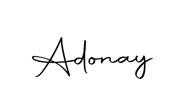 Design your own signature with our free online signature maker. With this signature software, you can create a handwritten (Autography-DOLnW) signature for name Adonay. Adonay signature style 10 images and pictures png