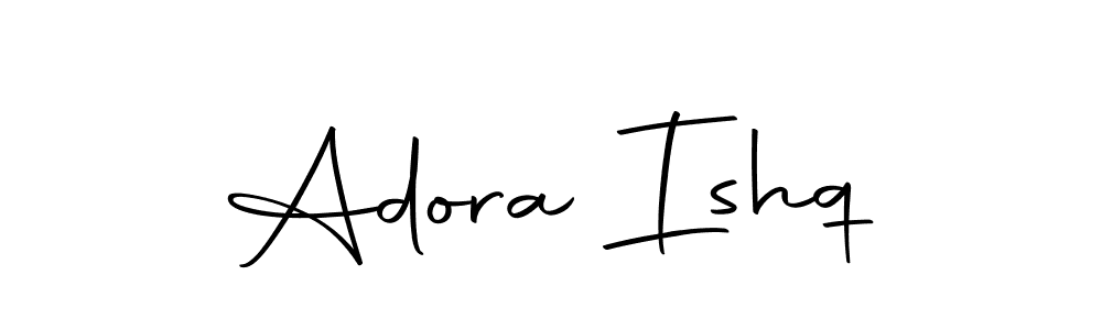 Also we have Adora Ishq name is the best signature style. Create professional handwritten signature collection using Autography-DOLnW autograph style. Adora Ishq signature style 10 images and pictures png