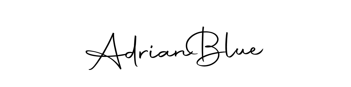 Make a beautiful signature design for name Adrian  Blue. With this signature (Autography-DOLnW) style, you can create a handwritten signature for free. Adrian  Blue signature style 10 images and pictures png