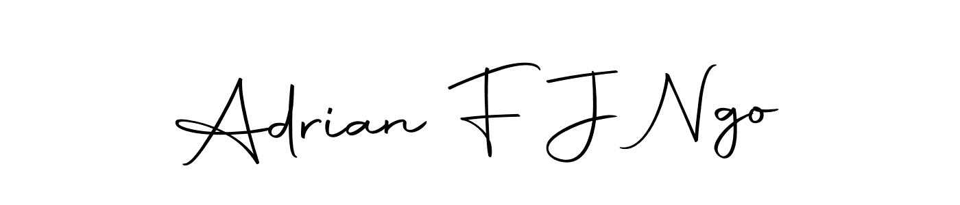 Also You can easily find your signature by using the search form. We will create Adrian F J Ngo name handwritten signature images for you free of cost using Autography-DOLnW sign style. Adrian F J Ngo signature style 10 images and pictures png