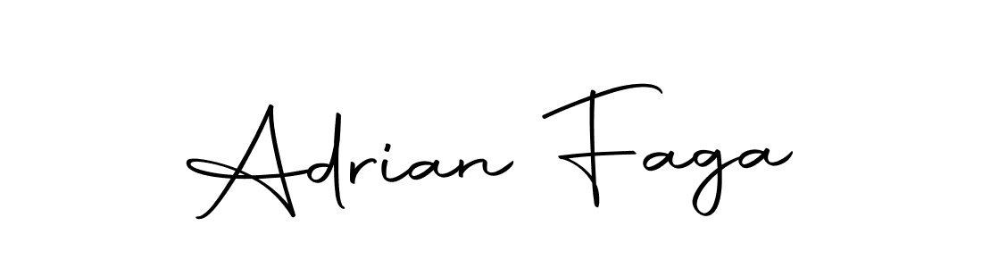 Also we have Adrian Faga name is the best signature style. Create professional handwritten signature collection using Autography-DOLnW autograph style. Adrian Faga signature style 10 images and pictures png