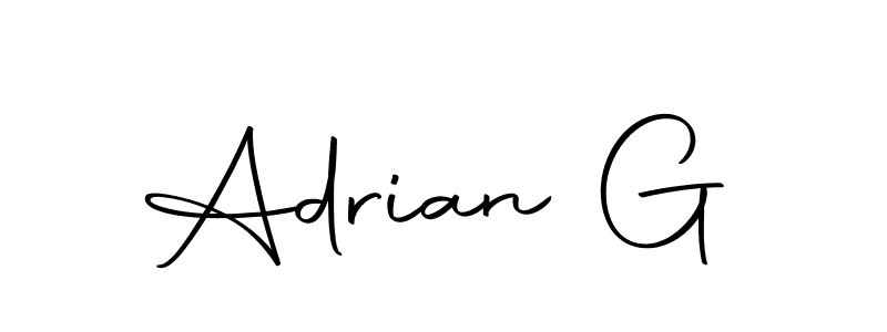 Also we have Adrian G name is the best signature style. Create professional handwritten signature collection using Autography-DOLnW autograph style. Adrian G signature style 10 images and pictures png