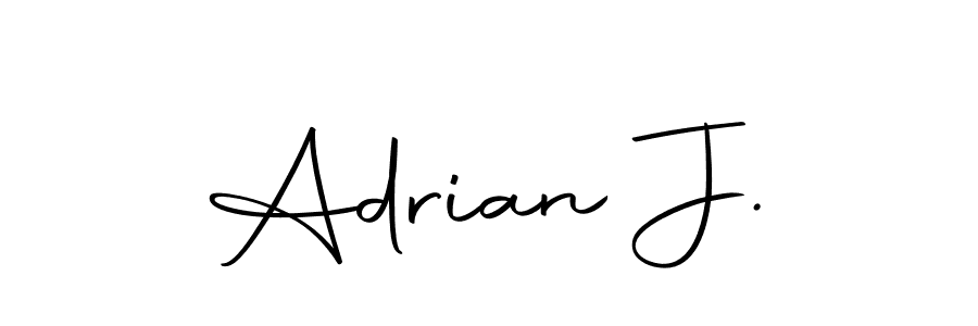 Once you've used our free online signature maker to create your best signature Autography-DOLnW style, it's time to enjoy all of the benefits that Adrian J. name signing documents. Adrian J. signature style 10 images and pictures png