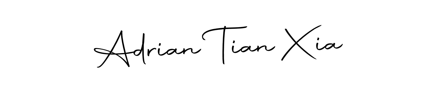 How to make Adrian Tian Xia signature? Autography-DOLnW is a professional autograph style. Create handwritten signature for Adrian Tian Xia name. Adrian Tian Xia signature style 10 images and pictures png