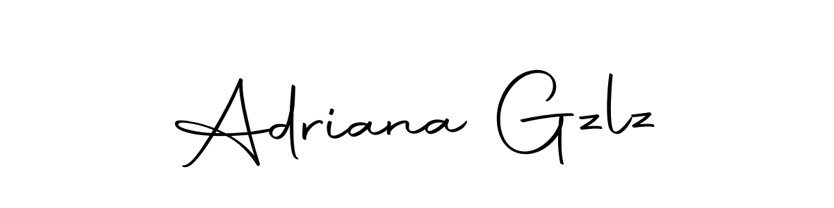 How to Draw Adriana Gzlz signature style? Autography-DOLnW is a latest design signature styles for name Adriana Gzlz. Adriana Gzlz signature style 10 images and pictures png