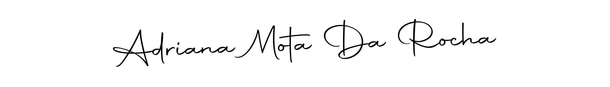 Similarly Autography-DOLnW is the best handwritten signature design. Signature creator online .You can use it as an online autograph creator for name Adriana Mota Da Rocha. Adriana Mota Da Rocha signature style 10 images and pictures png