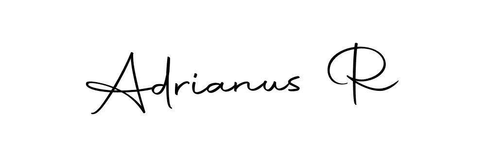 You can use this online signature creator to create a handwritten signature for the name Adrianus R. This is the best online autograph maker. Adrianus R signature style 10 images and pictures png