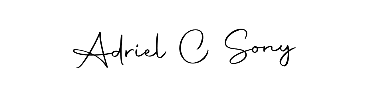 Also You can easily find your signature by using the search form. We will create Adriel C Sony name handwritten signature images for you free of cost using Autography-DOLnW sign style. Adriel C Sony signature style 10 images and pictures png