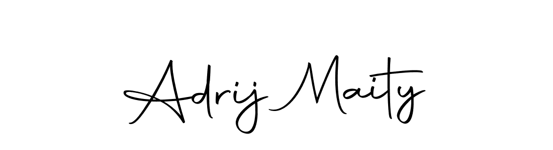 Make a short Adrij Maity signature style. Manage your documents anywhere anytime using Autography-DOLnW. Create and add eSignatures, submit forms, share and send files easily. Adrij Maity signature style 10 images and pictures png