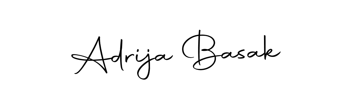The best way (Autography-DOLnW) to make a short signature is to pick only two or three words in your name. The name Adrija Basak include a total of six letters. For converting this name. Adrija Basak signature style 10 images and pictures png