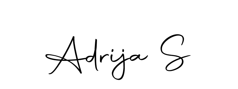 How to make Adrija S signature? Autography-DOLnW is a professional autograph style. Create handwritten signature for Adrija S name. Adrija S signature style 10 images and pictures png