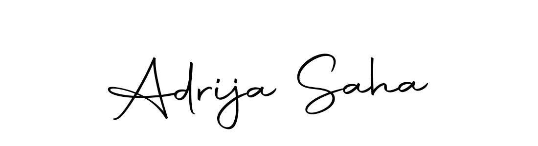 Make a beautiful signature design for name Adrija Saha. With this signature (Autography-DOLnW) style, you can create a handwritten signature for free. Adrija Saha signature style 10 images and pictures png