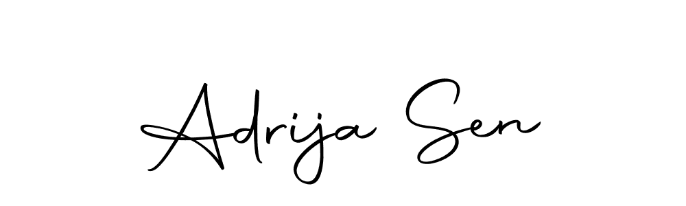 Here are the top 10 professional signature styles for the name Adrija Sen. These are the best autograph styles you can use for your name. Adrija Sen signature style 10 images and pictures png