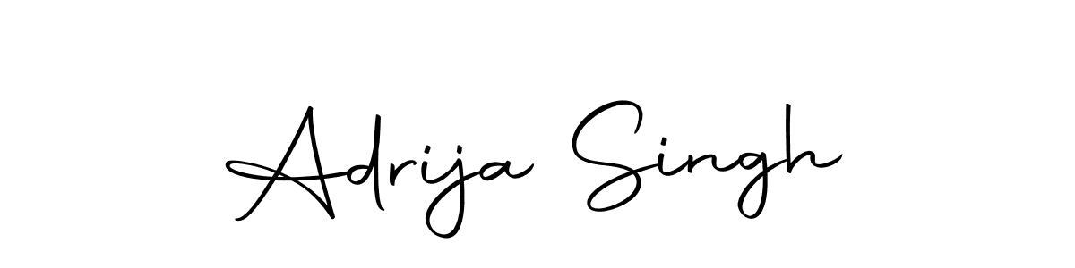 Use a signature maker to create a handwritten signature online. With this signature software, you can design (Autography-DOLnW) your own signature for name Adrija Singh. Adrija Singh signature style 10 images and pictures png