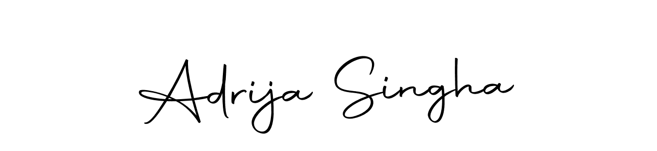 Also we have Adrija Singha name is the best signature style. Create professional handwritten signature collection using Autography-DOLnW autograph style. Adrija Singha signature style 10 images and pictures png