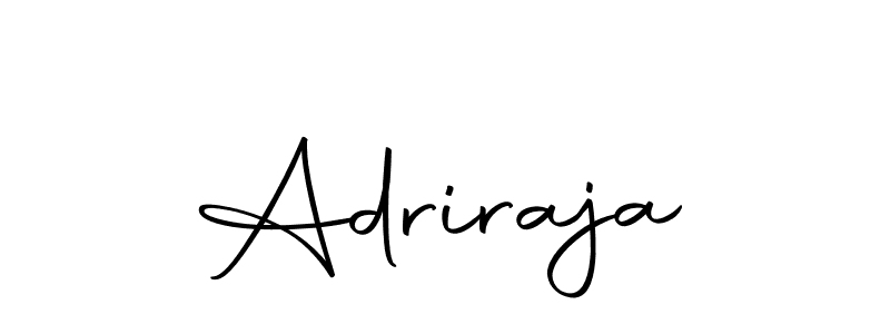 How to make Adriraja signature? Autography-DOLnW is a professional autograph style. Create handwritten signature for Adriraja name. Adriraja signature style 10 images and pictures png