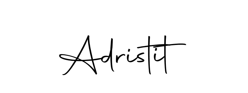 How to make Adristit signature? Autography-DOLnW is a professional autograph style. Create handwritten signature for Adristit name. Adristit signature style 10 images and pictures png