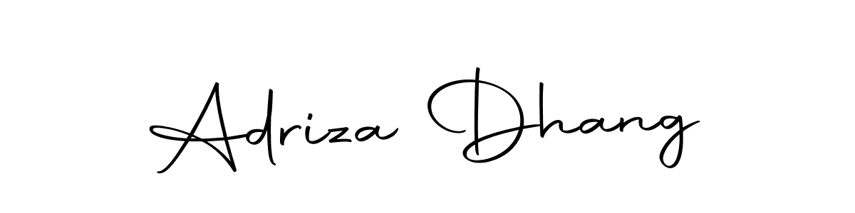 Similarly Autography-DOLnW is the best handwritten signature design. Signature creator online .You can use it as an online autograph creator for name Adriza Dhang. Adriza Dhang signature style 10 images and pictures png