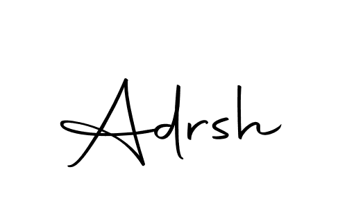 How to make Adrsh signature? Autography-DOLnW is a professional autograph style. Create handwritten signature for Adrsh name. Adrsh signature style 10 images and pictures png