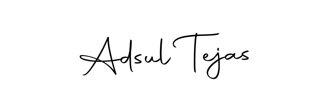 The best way (Autography-DOLnW) to make a short signature is to pick only two or three words in your name. The name Adsul Tejas include a total of six letters. For converting this name. Adsul Tejas signature style 10 images and pictures png