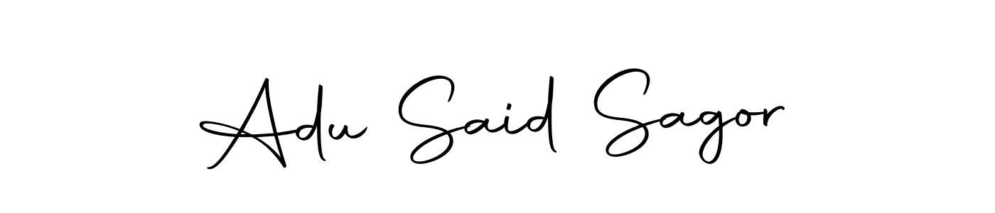 Similarly Autography-DOLnW is the best handwritten signature design. Signature creator online .You can use it as an online autograph creator for name Adu Said Sagor. Adu Said Sagor signature style 10 images and pictures png