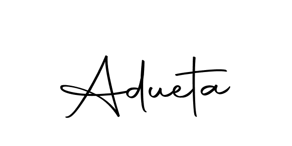 How to make Adueta name signature. Use Autography-DOLnW style for creating short signs online. This is the latest handwritten sign. Adueta signature style 10 images and pictures png