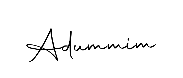 The best way (Autography-DOLnW) to make a short signature is to pick only two or three words in your name. The name Adummim include a total of six letters. For converting this name. Adummim signature style 10 images and pictures png