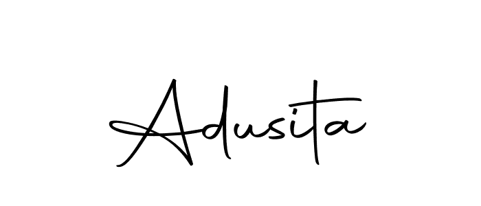 Also we have Adusita name is the best signature style. Create professional handwritten signature collection using Autography-DOLnW autograph style. Adusita signature style 10 images and pictures png