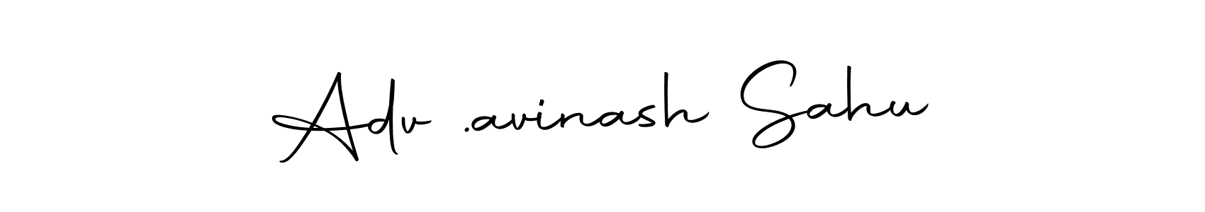 Here are the top 10 professional signature styles for the name Adv .avinash Sahu. These are the best autograph styles you can use for your name. Adv .avinash Sahu signature style 10 images and pictures png