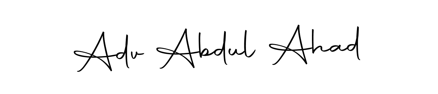 You can use this online signature creator to create a handwritten signature for the name Adv Abdul Ahad. This is the best online autograph maker. Adv Abdul Ahad signature style 10 images and pictures png