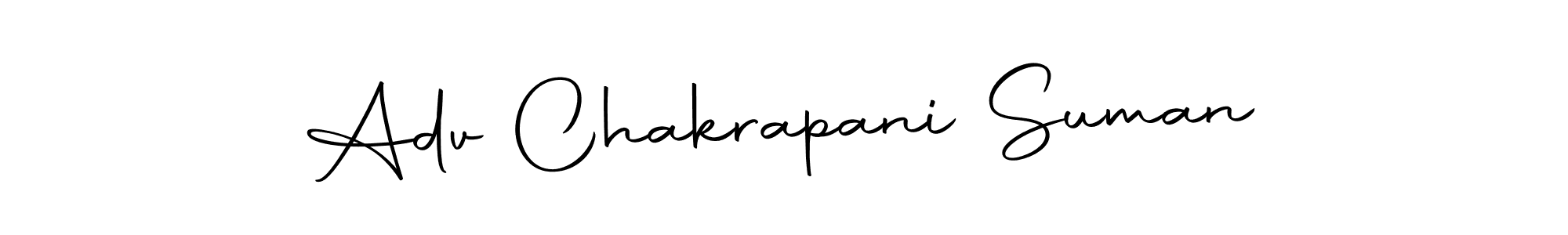 Make a beautiful signature design for name Adv Chakrapani Suman. With this signature (Autography-DOLnW) style, you can create a handwritten signature for free. Adv Chakrapani Suman signature style 10 images and pictures png