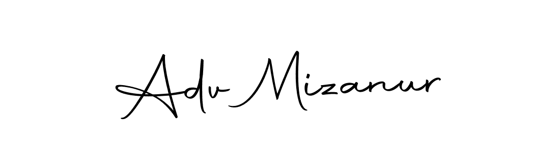 Adv Mizanur stylish signature style. Best Handwritten Sign (Autography-DOLnW) for my name. Handwritten Signature Collection Ideas for my name Adv Mizanur. Adv Mizanur signature style 10 images and pictures png