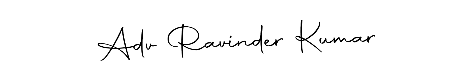 if you are searching for the best signature style for your name Adv Ravinder Kumar. so please give up your signature search. here we have designed multiple signature styles  using Autography-DOLnW. Adv Ravinder Kumar signature style 10 images and pictures png