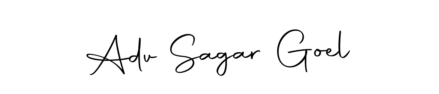 Adv Sagar Goel stylish signature style. Best Handwritten Sign (Autography-DOLnW) for my name. Handwritten Signature Collection Ideas for my name Adv Sagar Goel. Adv Sagar Goel signature style 10 images and pictures png