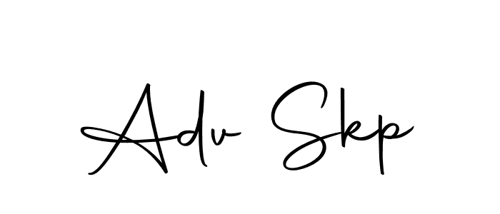 Here are the top 10 professional signature styles for the name Adv Skp. These are the best autograph styles you can use for your name. Adv Skp signature style 10 images and pictures png