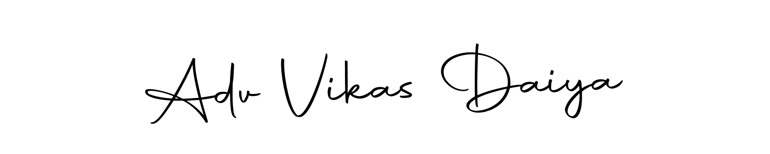 Also You can easily find your signature by using the search form. We will create Adv Vikas Daiya name handwritten signature images for you free of cost using Autography-DOLnW sign style. Adv Vikas Daiya signature style 10 images and pictures png