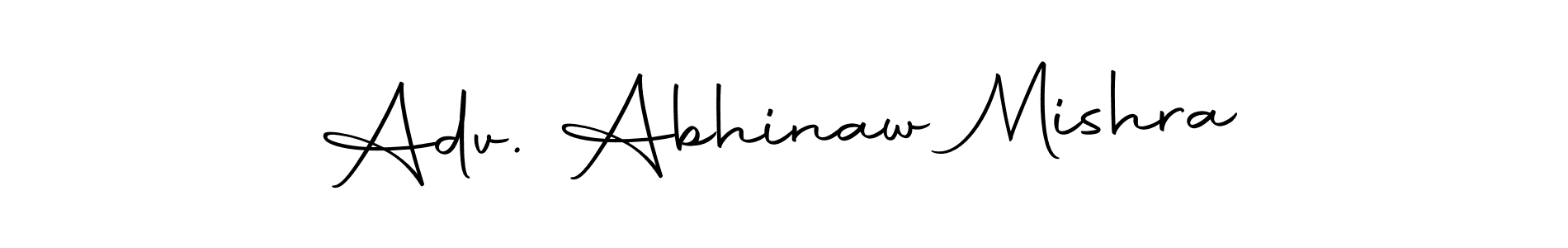 Also You can easily find your signature by using the search form. We will create Adv. Abhinaw Mishra name handwritten signature images for you free of cost using Autography-DOLnW sign style. Adv. Abhinaw Mishra signature style 10 images and pictures png