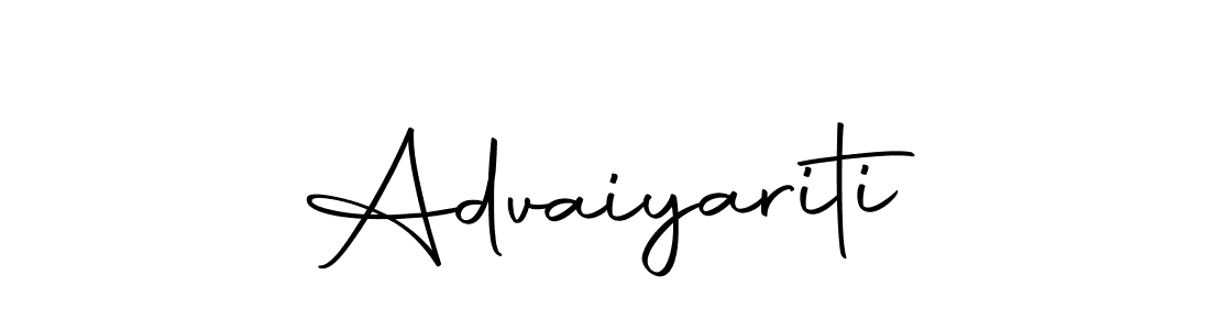 You should practise on your own different ways (Autography-DOLnW) to write your name (Advaiyariti) in signature. don't let someone else do it for you. Advaiyariti signature style 10 images and pictures png
