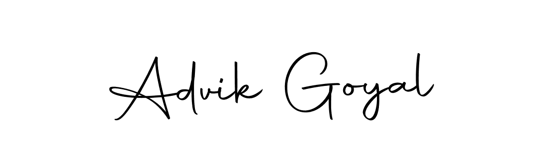 Make a beautiful signature design for name Advik Goyal. With this signature (Autography-DOLnW) style, you can create a handwritten signature for free. Advik Goyal signature style 10 images and pictures png