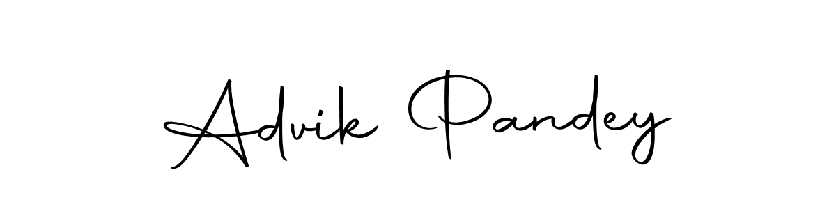 You can use this online signature creator to create a handwritten signature for the name Advik Pandey. This is the best online autograph maker. Advik Pandey signature style 10 images and pictures png