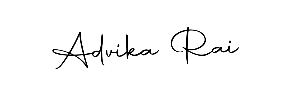 Use a signature maker to create a handwritten signature online. With this signature software, you can design (Autography-DOLnW) your own signature for name Advika Rai. Advika Rai signature style 10 images and pictures png