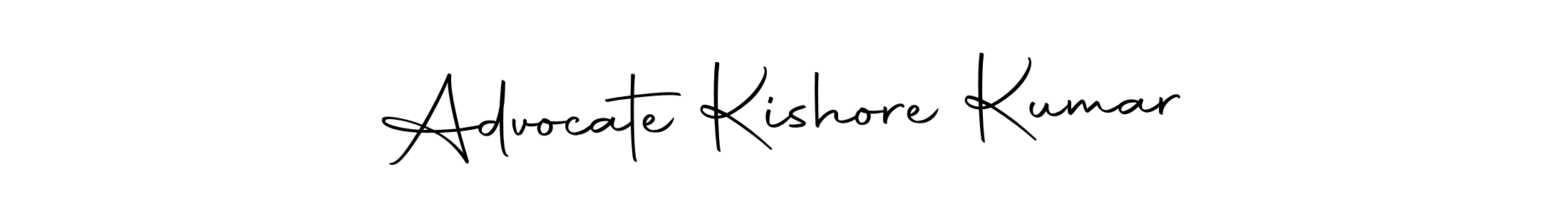 It looks lik you need a new signature style for name Advocate Kishore Kumar. Design unique handwritten (Autography-DOLnW) signature with our free signature maker in just a few clicks. Advocate Kishore Kumar signature style 10 images and pictures png