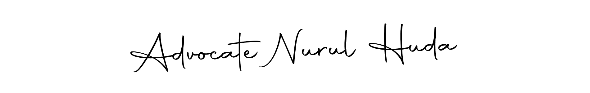 if you are searching for the best signature style for your name Advocate Nurul Huda. so please give up your signature search. here we have designed multiple signature styles  using Autography-DOLnW. Advocate Nurul Huda signature style 10 images and pictures png