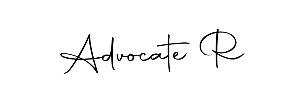 You should practise on your own different ways (Autography-DOLnW) to write your name (Advocate R) in signature. don't let someone else do it for you. Advocate R signature style 10 images and pictures png