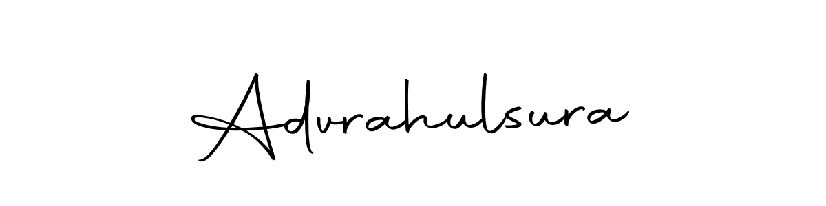 How to make Advrahulsura name signature. Use Autography-DOLnW style for creating short signs online. This is the latest handwritten sign. Advrahulsura signature style 10 images and pictures png