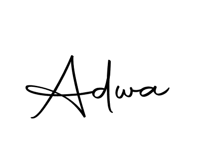Adwa stylish signature style. Best Handwritten Sign (Autography-DOLnW) for my name. Handwritten Signature Collection Ideas for my name Adwa. Adwa signature style 10 images and pictures png