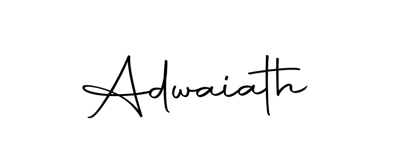 Adwaiath stylish signature style. Best Handwritten Sign (Autography-DOLnW) for my name. Handwritten Signature Collection Ideas for my name Adwaiath. Adwaiath signature style 10 images and pictures png