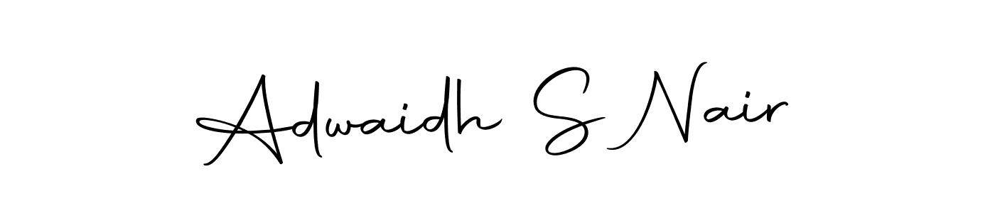 Similarly Autography-DOLnW is the best handwritten signature design. Signature creator online .You can use it as an online autograph creator for name Adwaidh S Nair. Adwaidh S Nair signature style 10 images and pictures png